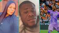 "Evidence": Reactions as married woman shares rare video of Super Eagles goalkeeper Stanley Nwabali