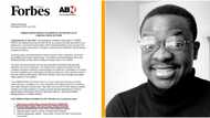 Nigerian man who started his company on WhatsApp makes list of Forbes 30 under 30, many react to his win