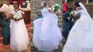 "This is where love lives": Man with small stature marries his tall bae, wedding video goes viral on TikTok