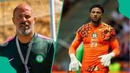 Eric Chelle reacts to Maduka Okoye's late arrival to Super Eagles camp, set to make tough decisions