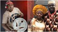 Actor Emeka Okoye shares photo as he ties the knot with wife in beautiful wedding ceremony