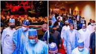Hotuna: Buhari ya sake karya dokar Korona a bainar jama'a duk bullowar sabon nau'inta