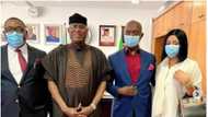 Regina Daniels now PDP senator? Actress accompanies husband to present bill at NASS