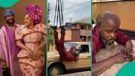Toyin Abraham's husband Kola Ajeyemi shares how he pulled off daring stunt in Agesinkole 2