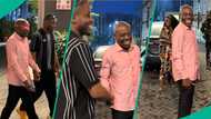 Nigerian man finally honours father who sacrificed everything for him, video moves many to tears