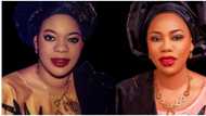 "See resemblance": Toyin Lawani marks mum's 60th posthumous birthday, digs up old photo, recreates her look
