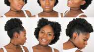 7 quick and easy short hairstyles for natural hair