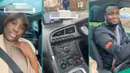 Nigerian couple in UK shares what they achieved 2 years after relocation, flaunts new car, people react