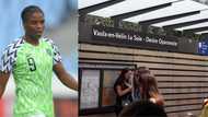 Bus-stop in France named after legendary Nigerian player but there is more to it (photo)