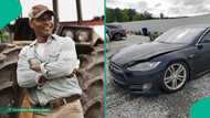 Man picks up rough 2013 Tesla Model S for $3,500, displays its new look after refurbishing it