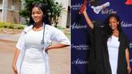 Stunning woman celebrates becoming a doctor, social media users explode with excitement