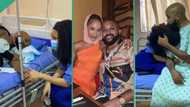 Banky W beats cancer, touching video of Adesua with him at hospital trends: “Marry a kind partner”