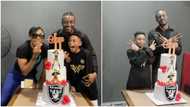 Dancer Kaffy and estranged husband reunite to celebrate their son’s 11th birthday, share fun photos online
