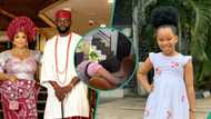 Ruby Ojiakor’s daughter throws tantrum, calls her new husband daddy as she cries about missing him