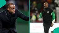 Sunday Oliseh finally speaks on appointment of Eric Chelle as Super Eagles coach