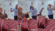"She is jealous of my wife": Man shares video of mother tackling his woman in matrimonial home, funny video trends