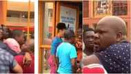 Drama as pastor and his church members fight landlord during church service (video)