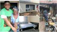 Nigerian Catholic priest builds house for 90-year-old woman after she kindly gave him 6 eggs