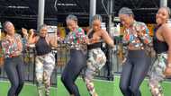 "That Smile on Her Face": Hilda Baci competes with lady on the dancing floor, makes waist moves in video