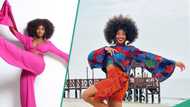 "Perfect piece": Fashion model Chiamaka Offorjebe adorns elegant outfit by Nigerian designer