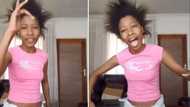 Young lady's funny dance moves get people laughing, she shakes her body with much confidence