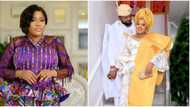 “My husband will never cheat, impregnate another woman": Toyin Abraham boasts, celebrates Kola Ajeyemi