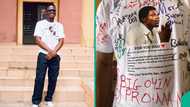 Former dropout who returned to school shares emotional story as he finally graduates