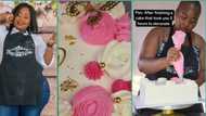 "My wife doesn't like it": Man rejects cake from baker who spent 5 hours on it, voice note trends