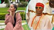 Drama as Wizkid's lover Jada P reportedly fights him online, fans react: “She wan collect ring”