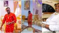 "I'll never be poor in life": Video of Zubby Micheal's visit to billionaire Mohammed Adah's mansion goes viral