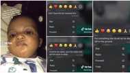 "Return am to him papa": Nigerian lady leaks messages her brother sent as his little son slept in her room