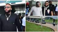 Kcee and Emoney arrive Anambra in grand style for burial of Obi Cubana's mother