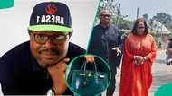 Wike's Aide Lere Olayinka Reacts to Peter Obi's Wife Spotted With N250m Hermès Bag, Fans React