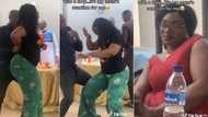 "He is finished when he gets home": Woman watches husband dance with random lady at event, reacts in video