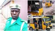 Nigerian keke driver returns N500k passengers forgot in tricycle, they give him N5k reward, many react