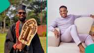 D'Banj prays for Pastor Jerry Eze on his 42nd birthday, fans react: "Why bow to a man like you?