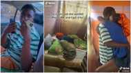 "She wanted one": Nigerian man buys iPhone XR for sister, drops it on her bed, she jumps up in video