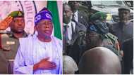 Just In: Videos emerge as Tinubu visits national counter terrorism centre