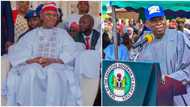 Drama as new Kano governor refuses to sit on official seat used by Ganduje in video