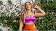 BBNaija's Mercy Eke stuns in purple and orange ensemble as she marks 28th birthday