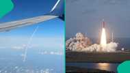 Artemis II: Passenger captures NASA rocket launch from plane window, video goes viral
