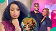 BBNaija's Bambam takes daughters on vacation, Teddy A absent in video, elicits reactions