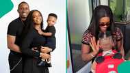 Priscilla Ojo opens up about her emotional side in video of her son Rakeem's first day of school