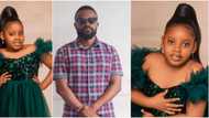 My debut as a dad: Actor Okon Lagos shares beautiful photos of daughter to mark birthday