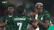 Drama erupts as Victor Osimhen confronts Lookman in Nigeria's 4-0 win vs Mozambique, video