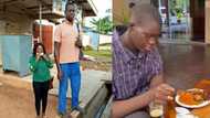 Group of ladies take young boy said to be 'tallest man in Ghana' to luxury hotel, treat him like king in video
