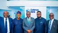 Governor Babajide Sanwo-Olu Unveils Optimus Bank