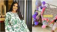 Iyabo Ojo's bestie excited as actress surprises her with huge bouquet of new N1000 notes for birthday