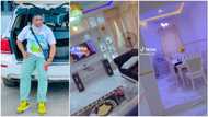 "God please remember me": Nigerian millionaire impresses many with mansion that has expensive chairs & decor