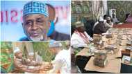Photos emerge as Shekarau’s Shura reportedly Shares ‘N100m Atiku Largesse’, stirs reactions